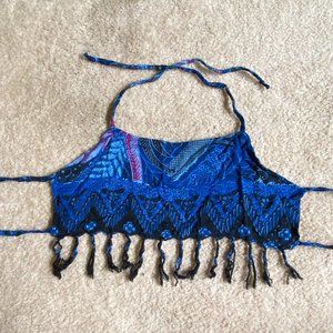 Fringe Tie Top